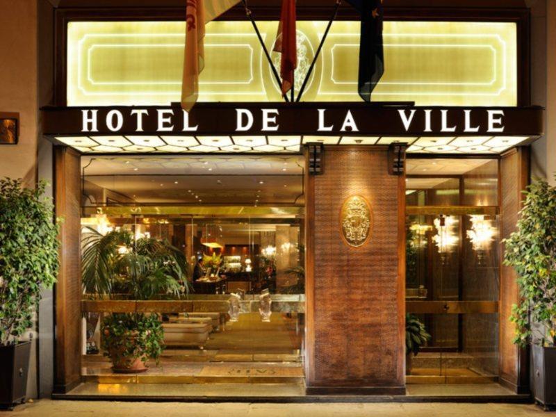 Hotel De La Ville Флоренция Экстерьер фото